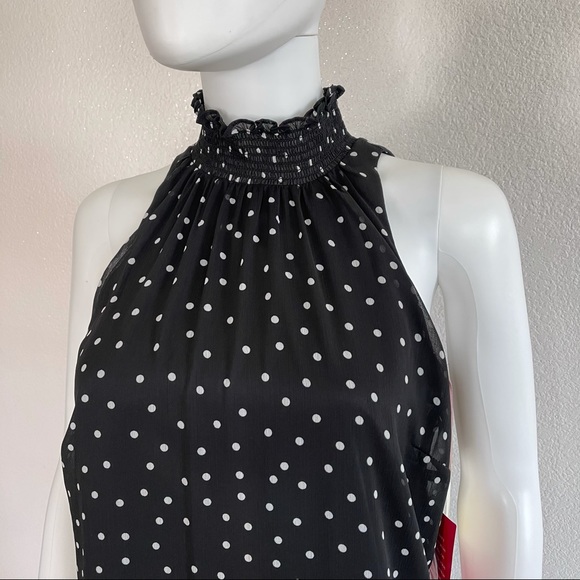 Alex Marie polka dot halter shift dress size 2 NWT - Picture 9 of 14